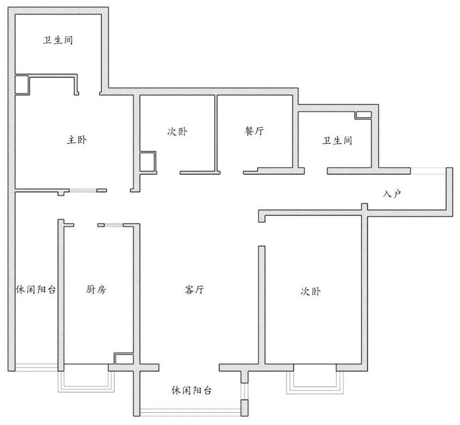 無廣推薦！舊房翻新118㎡小三居，這高度實(shí)用性我慕了~	