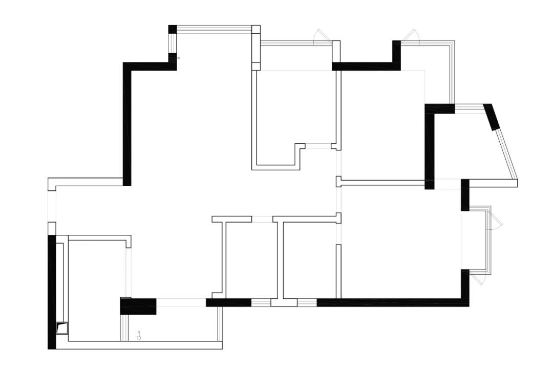獨居房LV10玩家：112㎡客廳圖書館+露天浴室の詩意幸福
