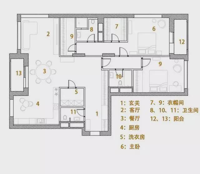 南昌工程師的140㎡北歐風(fēng)，次臥改成辦公區(qū)成“C位”！