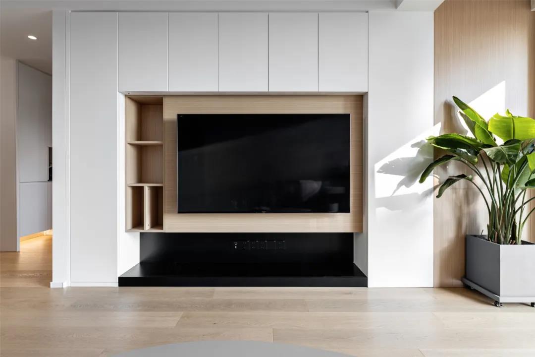鄭州106㎡三居，全屋定制柜“斤斤計較”，一寸空間都不舍得！